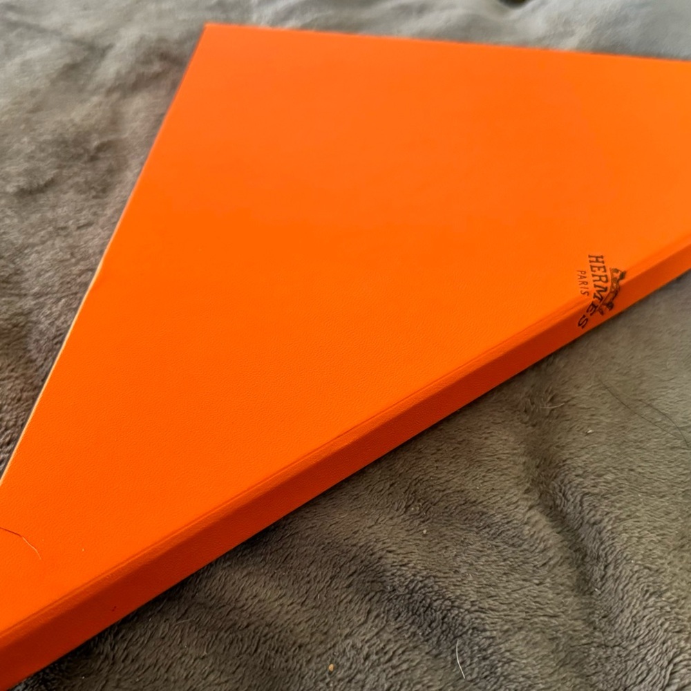 Hermes Triangle Scarf Box 12”